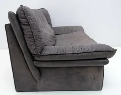 Pamono Set of Postmodern Sofa in Italian Leather by Nicoletti Salotti, 1980s Online