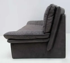 Pamono Set of Postmodern Sofa in Italian Leather by Nicoletti Salotti, 1980s Online