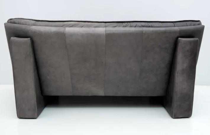 Pamono Set of Postmodern Sofa in Italian Leather by Nicoletti Salotti, 1980s Online