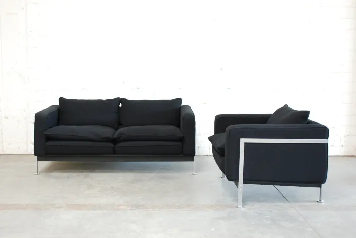 Pamono Set of RH 302 Seating Group by Robert Haussmann for Hans Kaufeld Online