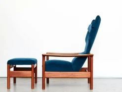 Pamono Set of Rock Royal Lounge Chair and Ottoman by Sven Ivar Dysthe for Arnestad Bruk, 1960s Discount