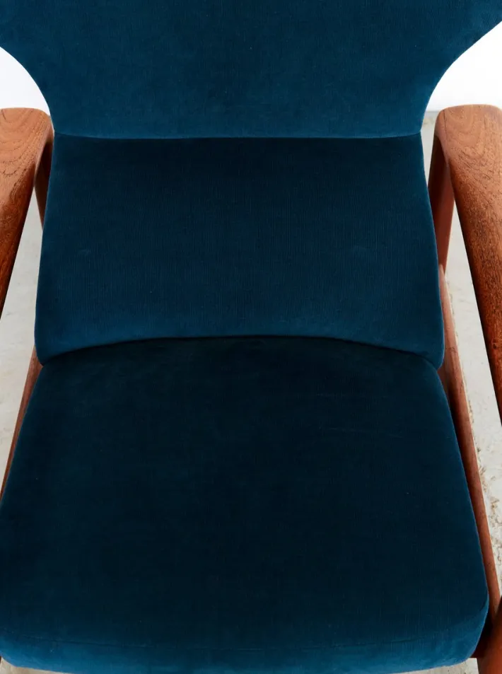 Pamono Set of Rock Royal Lounge Chair and Ottoman by Sven Ivar Dysthe for Arnestad Bruk, 1960s Discount