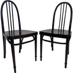 Pamono Set of Secession Chairs by Josef Hoffmann for Thonet, 1890s Sale