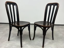 Pamono Set of Secession Dining Chairs by Josef Hoffmann for Thonet, 1890s Hot