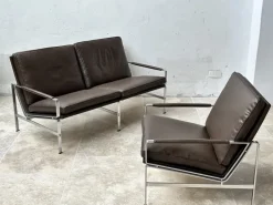 Pamono Set of Sofa and Chair Pk6720 by Preben Fabricius & Jørgen Kastholm for Kill International, 1960 Best