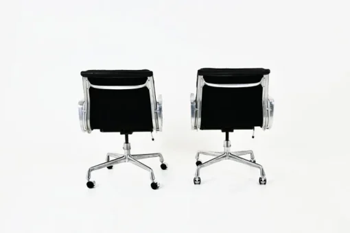 Pamono Set of Soft Pad Chairs by Charles & Ray Eames for Ring Mobelfabrikk Norway, 1970s