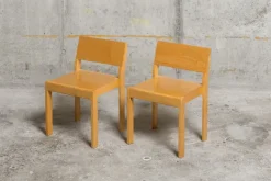 Pamono Set of Stackable Childrens Chairs Model 611 by Alvar Aalto for Artek, 1950s Best