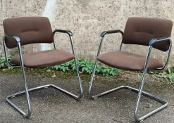 Pamono Set of Steelcase Office Chairs from Strafor, France, 1980s Best