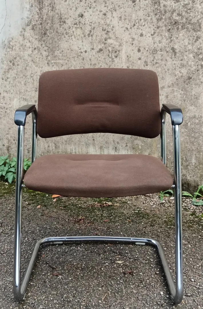 Pamono Set of Steelcase Office Chairs from Strafor, France, 1980s Best