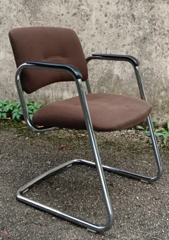 Pamono Set of Steelcase Office Chairs from Strafor, France, 1980s Best