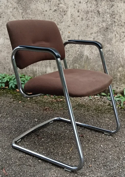 Pamono Set of Steelcase Office Chairs from Strafor, France, 1980s Best