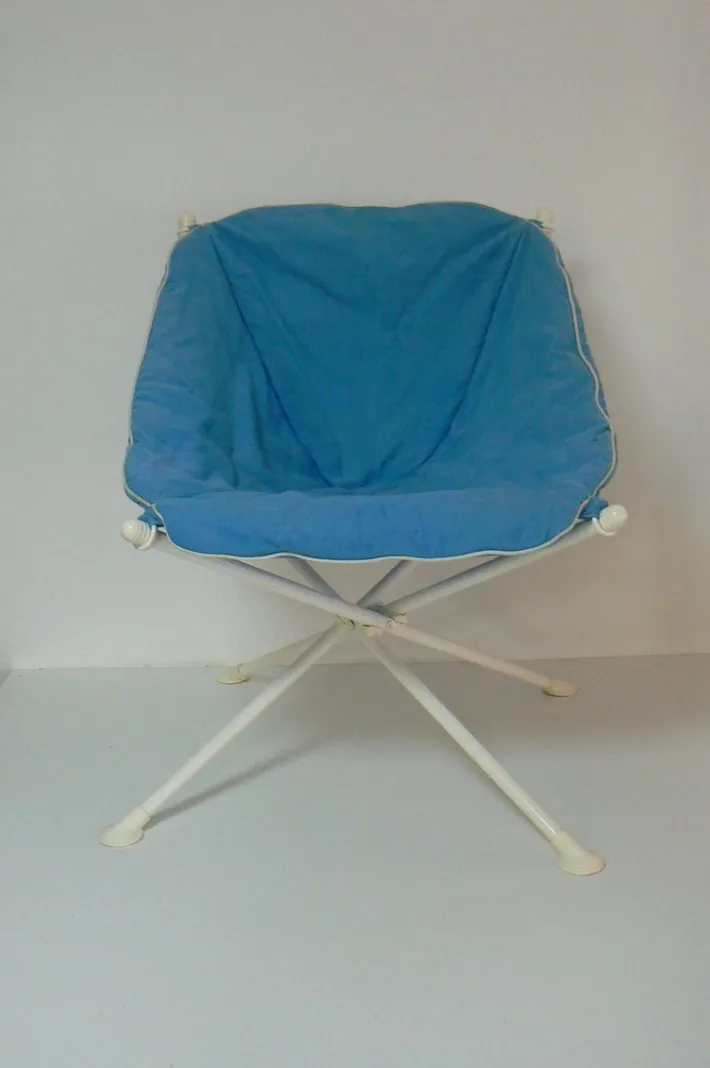 Pamono Set of Sun Day Garden Chair and Stool by Simon Desanta for Rosenthal, 1980s Best