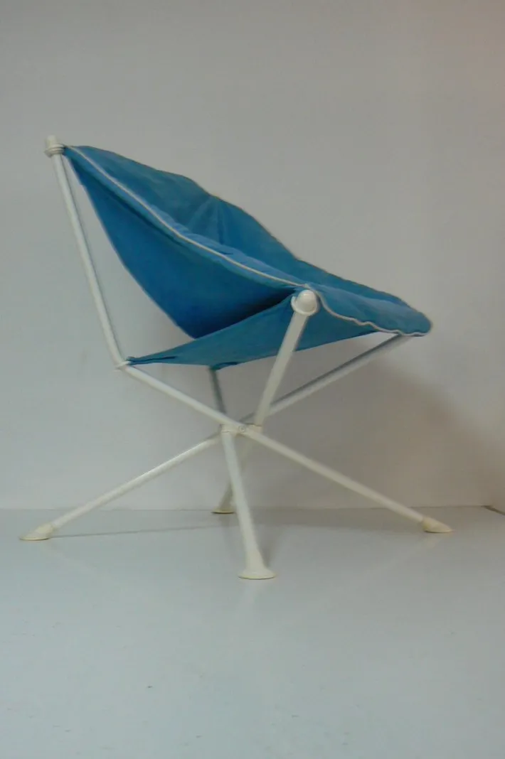 Pamono Set of Sun Day Garden Chair and Stool by Simon Desanta for Rosenthal, 1980s Best