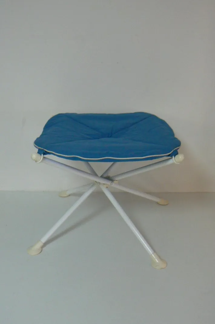 Pamono Set of Sun Day Garden Chair and Stool by Simon Desanta for Rosenthal, 1980s Best
