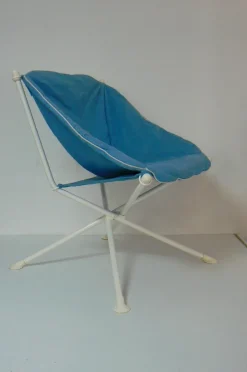 Pamono Set of Sun Day Garden Chair and Stool by Simon Desanta for Rosenthal, 1980s Best