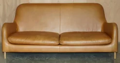 Pamono Set of 50th Anniversary Brown Leather Sofa & Armchair from Habitat Smithfield Aron Probyn Hot