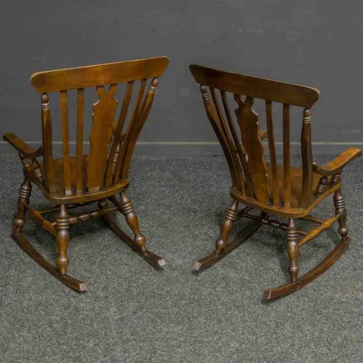 Pamono Set of Victorian Rocking Chairs New