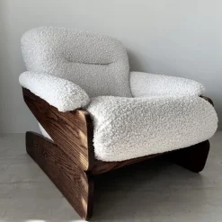 Pamono Set of Vintage Brutalist Sofa and Lounge Chair, 1970s Discount