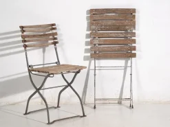 Pamono Set of Vintage Folding Garden Chairs, 1920 Outlet