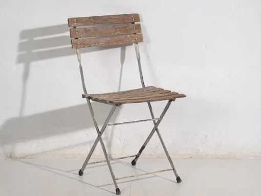 Pamono Set of Vintage Folding Garden Chairs, 1920 Outlet