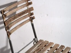 Pamono Set of Vintage Folding Garden Chairs, 1920 Outlet