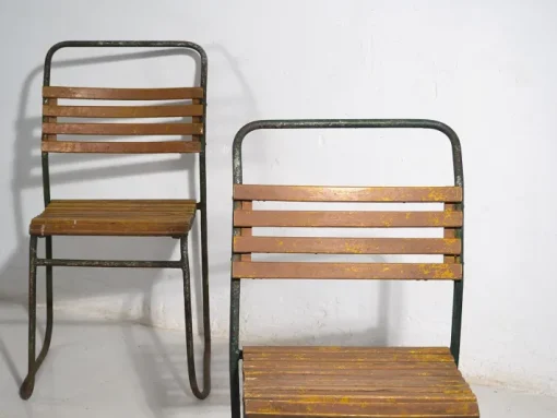 Pamono Set of Vintage Garden Chairs, 1920 Outlet