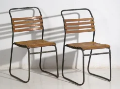 Pamono Set of Vintage Garden Chairs, 1920 Outlet