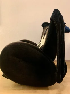 Pamono Set of Vintage Goofy Rocking Chair and Footstool by Bretz, 1990s Clearance
