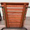 Pamono Set of Vintage Italian Bar Bistro Chairs in Metal and Wood, 1950s Online