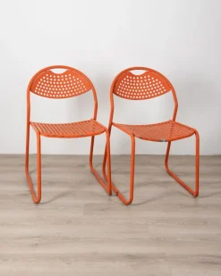 Pamono Set of Vintage Italian Garden Chairs, 1970s