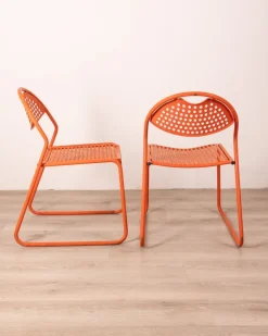 Pamono Set of Vintage Italian Garden Chairs, 1970s