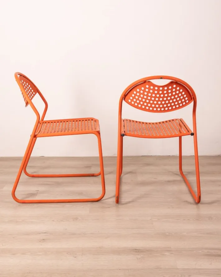 Pamono Set of Vintage Italian Garden Chairs, 1970s