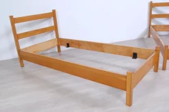 Pamono Set of Vintage Modern Wood Bed Frame, 1960s Best