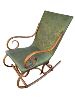 Pamono Set of Vintage Rocking Chairs in Beech Outlet