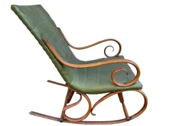 Pamono Set of Vintage Rocking Chairs in Beech Outlet