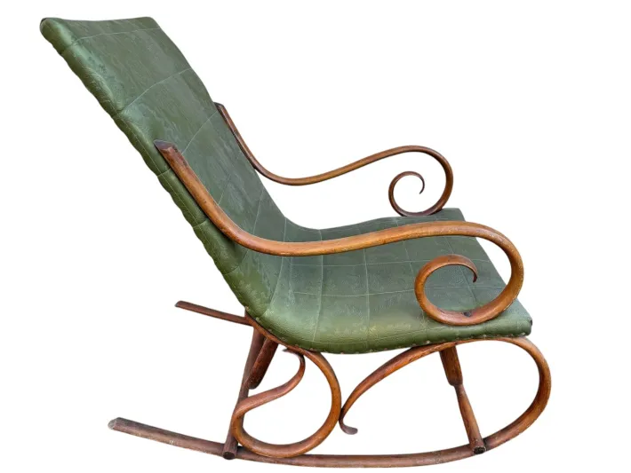 Pamono Set of Vintage Rocking Chairs in Beech Outlet