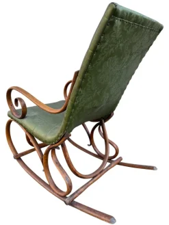 Pamono Set of Vintage Rocking Chairs in Beech Outlet