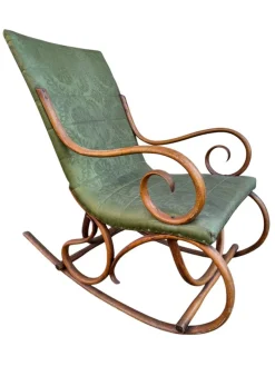 Pamono Set of Vintage Rocking Chairs in Beech Outlet