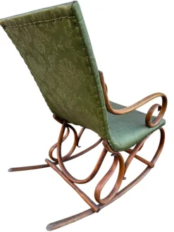 Pamono Set of Vintage Rocking Chairs in Beech Outlet