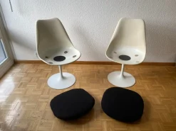 Pamono Set of Vintage Rotating Tulip Chairs by Eero Saarinen for Knoll International Sale