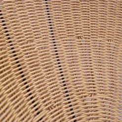 Pamono Set of Vintage Synthetic Wicker Outdoor Chairs, 2010s