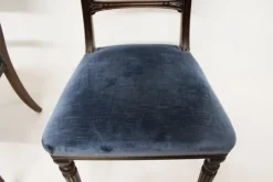 Pamono Set of Vintage Victorian Dark Walnut Chairs