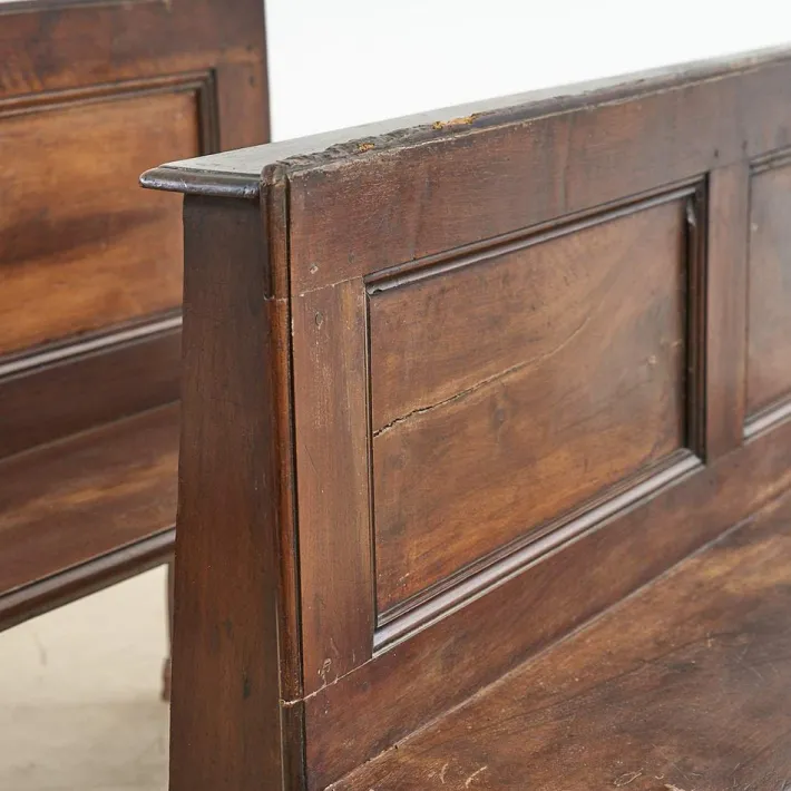 Pamono Set of Wooden Benches, 19th Century Hot