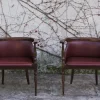 Pamono Set of Wooden Desk Chairs, 1950s Clearance