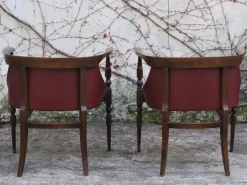 Pamono Set of Wooden Desk Chairs, 1950s Clearance