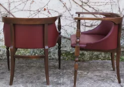 Pamono Set of Wooden Desk Chairs, 1950s Clearance