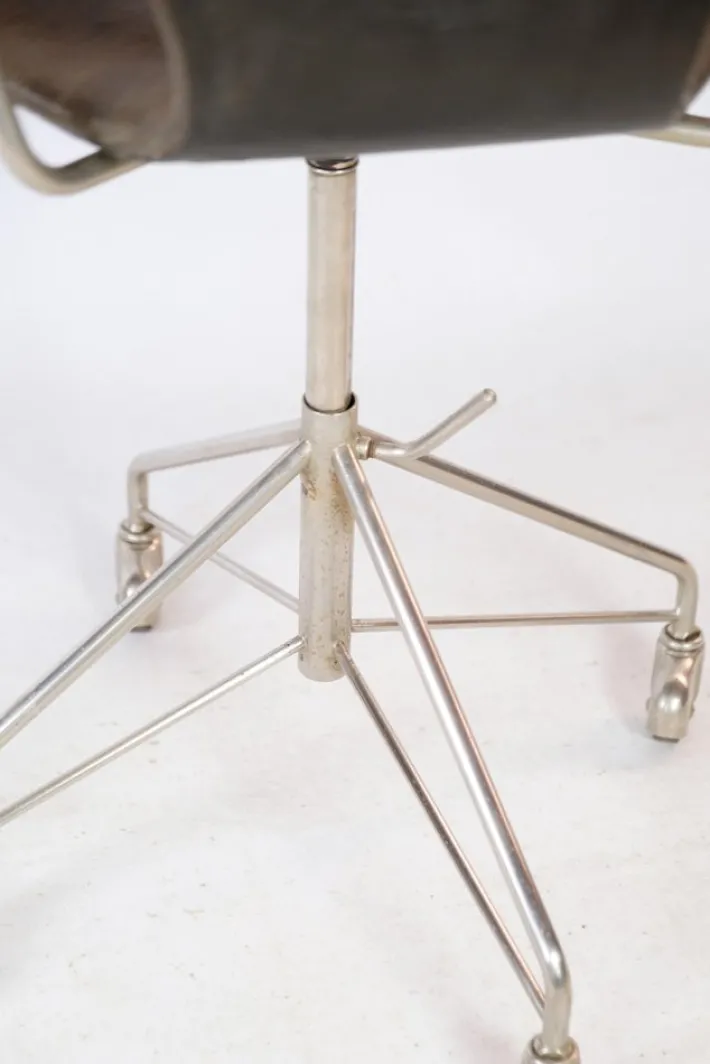 Pamono Seven Office Chair Model 3217 Early Edition by Arne Jacobsen & Fritz Hansen, 1955