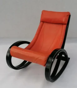 Pamono Sgarsul Rocking Chair by Gae Aulenti for Poltronova, 1960s Sale