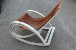 Pamono Sgarsul Rocking Chair by Gae Aulenti for Poltronova, 1960s Online