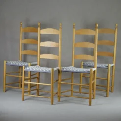 Pamono Shaker Straight Chairs from Shaker Workshops, 1970s, Set of 4 Online